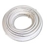 SAT kabel metráž, 100dB,6,8MM Coat, 1m ,PVC,bílá