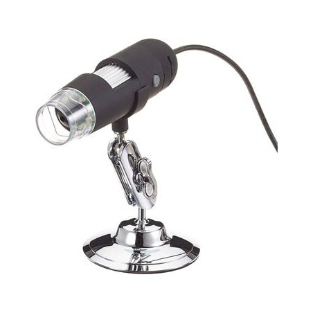 PremiumCord USB digitální mikroskop Full HD 1920x1080, zvětšení: 30-200x
