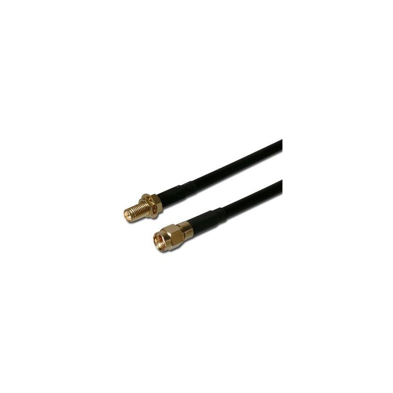 Koaxiální WLAN Antenní prodlužovací SMA male reverse - SMA female reverse ,2m