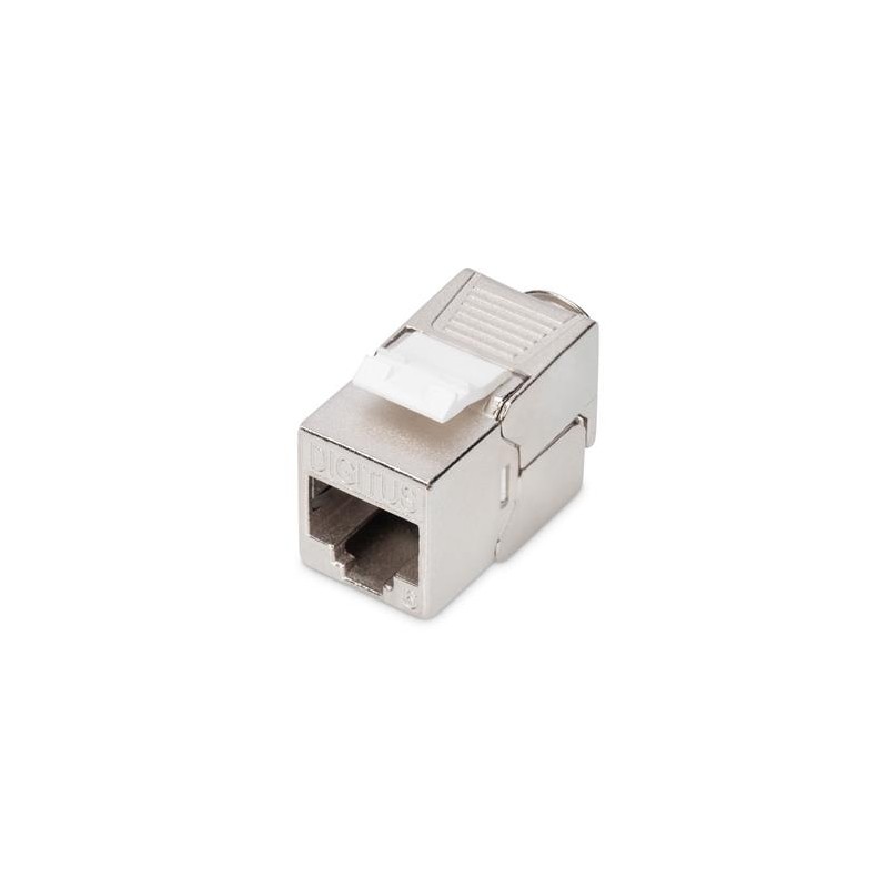 DIGITUS CAT6 Keystone Jack, stíněný, nevyžaduje nástroj pro narážení