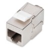 DIGITUS CAT6 Keystone Jack, stíněný, nevyžaduje nástroj pro narážení