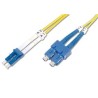 DIGITUS Fiber Optic Patch Cord, LC to SC Singlemode 09/125 µ, Duplex Length 10m