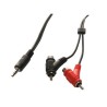 PremiumCord Kabel Jack 3.5mm-2xCINCH+2xCINCH M/M 2m kjackcina2