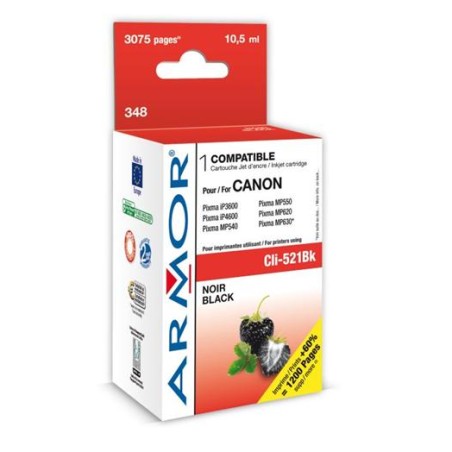 ARMOR ink-jet pro Canon iP3600,černá, komp. s CLI521BK, s čipem,k.č.348, 11ml