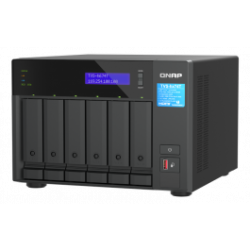 QNAP TVS-h674T-i5-32G (6core, ZFS, 32GB RAM, 6x SATA, 2x M.2 NVMe, 2x 2,5GbE, 2x Thunderbolt 4)