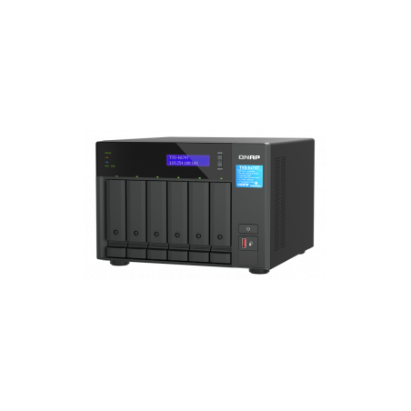 QNAP TVS-h674T-i5-32G (6core, ZFS, 32GB RAM, 6x SATA, 2x M.2 NVMe, 2x 2,5GbE, 2x Thunderbolt 4)