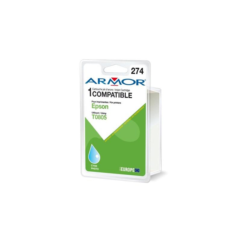 ink-jet pro Epson Stylus Photo R265 photo cyan, kom.s T080540 5,5ml