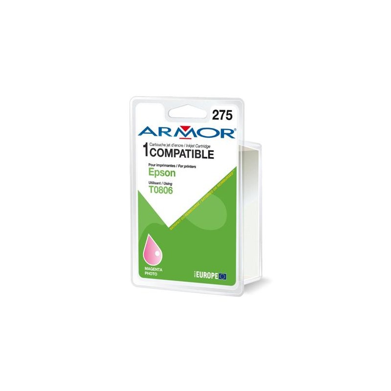 ink-jet pro Epson Stylus Photo R265 photo magenta,kom.T080640 5,5ml