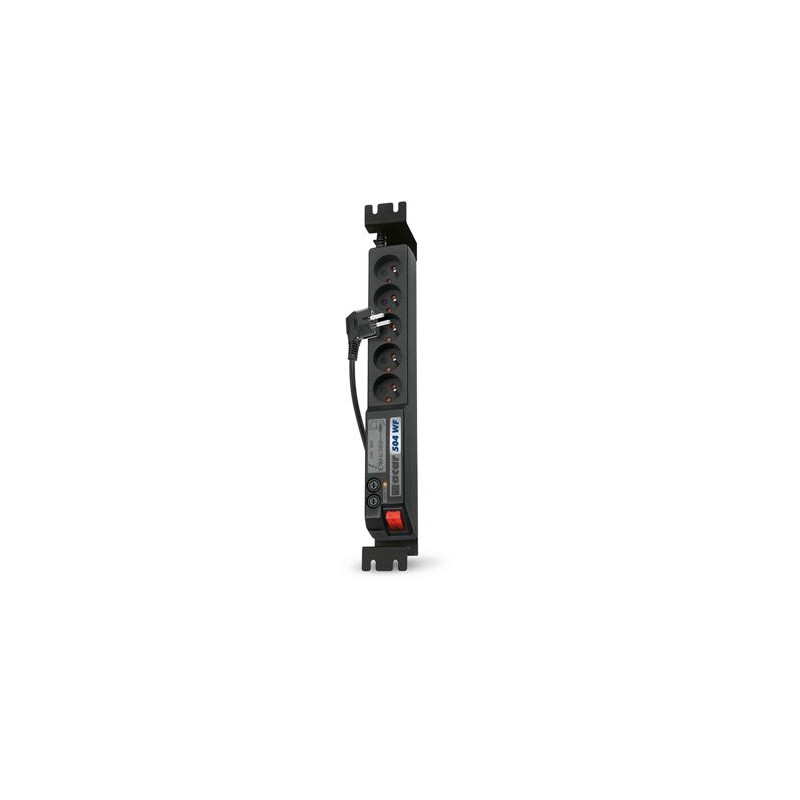 Acar Přepěťová ochrana 504WF Rack 19" 5m, černá