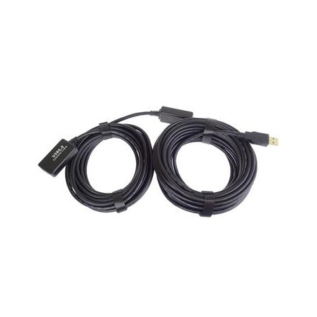 PremiumCord USB 2.0 repeater a prodlužovací kabel A/M-A/F 10m
