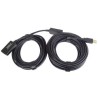 PremiumCord USB 2.0 repeater a prodlužovací kabel A/M-A/F 10m