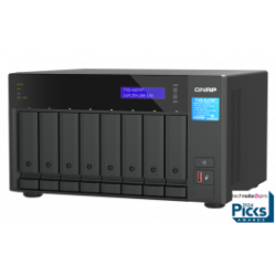 QNAP TVS-h874T-i7-32G (12core, ZFS, 32GB RAM, 8x SATA, 2x M.2 NVMe, 2x 2,5GbE, 2x Thunderbolt 4)