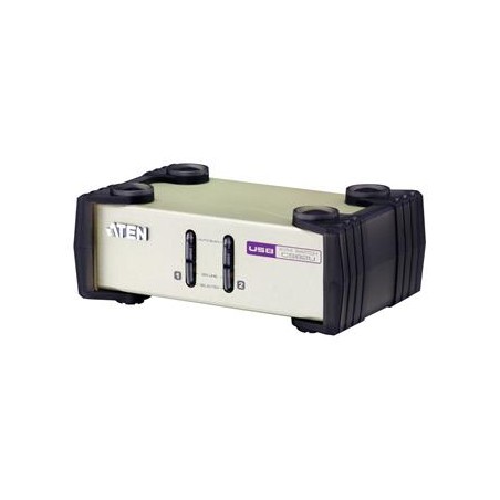 ATEN 2-port KVM PS/2+USB, 1.2m kabely