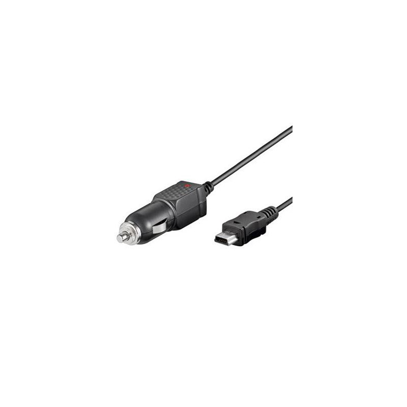 goobay Nabíjecí zdroj s konektorem mini USB pro mobilní telefony do automobilu 1A