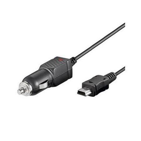goobay Nabíjecí zdroj s konektorem mini USB pro mobilní telefony do automobilu 1A