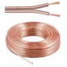 PremiumCord Kabely na propojení reprosoustav 99,9% měď 2x0,75mm2 1m KJPR03