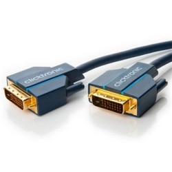 ClickTronic HQ OFC kabel DVI-D(24+1) male DVI-D(24+1) male, Dual Link, 5m