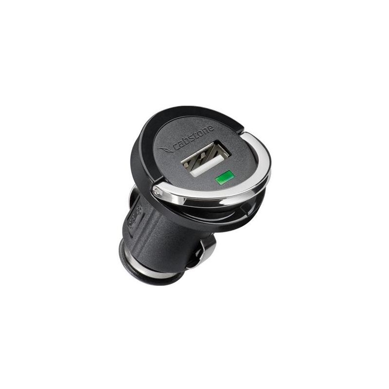 CABSTONE Napájecí 12-24V autoadaptér na USB 1,2A s nízkým profilem