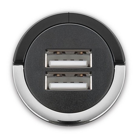 CABSTONE Napájecí 12-24V autoadaptér na 2xUSB 2.1A s nízkým profilem