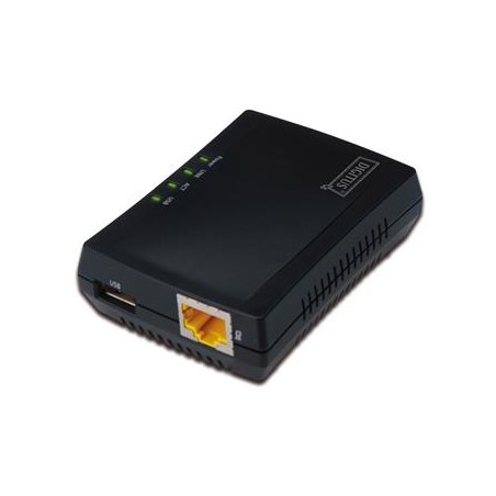 DIGITUS 1-Port USB 2.0 multifunkční síťový server/NAS