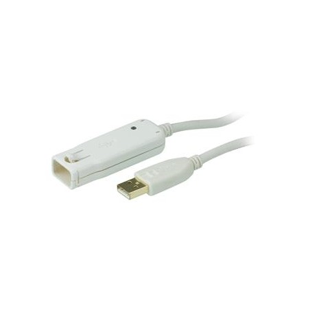 ATEN USB 2.0 aktivní prodlužka 12m se zámkem
