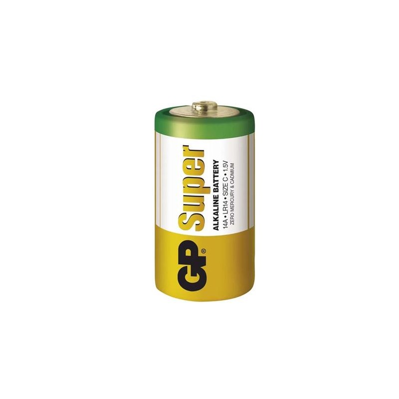 GP Super Alkaline LR14 (C, malé mono)