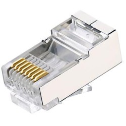 PremiumCord Konektor RJ 45 stíněný, Cat6 SRJ45SC6