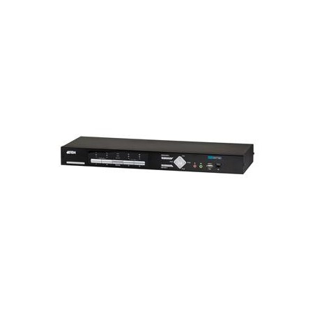 ATEN 4-port DVI KVMP USB přepínač, usb hub, audio, PIP, DO