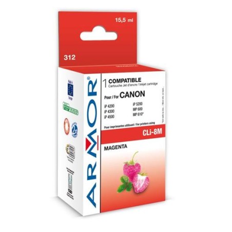 ARMOR ink-jet pro Canon komp. s CLI8M, 15,5ml, magenta ,č.k.312
