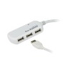 ATEN USB 2.0 aktivní prodlužka 12m s 4 portovým hubem