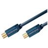 ClickTronic HQ OFC antenní propojovací kabel M/F 75 Ohm, ferrity, 3m