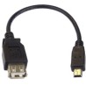 PREMIUMCORD USB redukce kabel USB A/female - Mini 5pin USB/male 20cm OTG