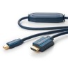 ClickTronic HQ OFC kabel mini DisplayPort - HDMI typ A, zlacené kon., 3D, M/M, 2m