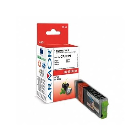 ARMOR ink-jet pro Canon, černý, 25ml, komp. s PGI550BK / PGI550BKXL 13112539297333