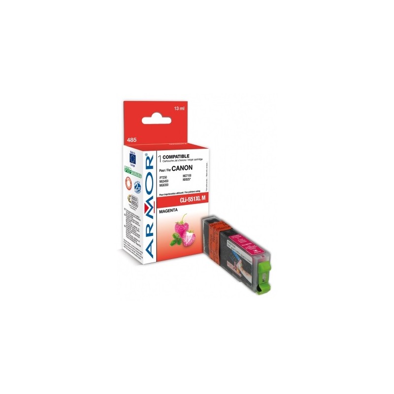 ARMOR ink-jet pro Canon, magenta, 13ml, komp. s CLI551M / CLI551MXL
