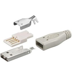 goobay Konektor USB typu A samec pájecí konektor