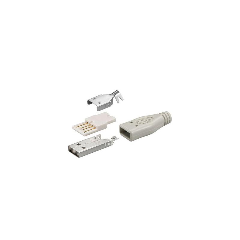 goobay Konektor USB typu A samec pájecí konektor