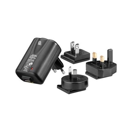 goobay Napájecí a nabíjecí cestovní adaptér na USB konektor 5,2V 1A