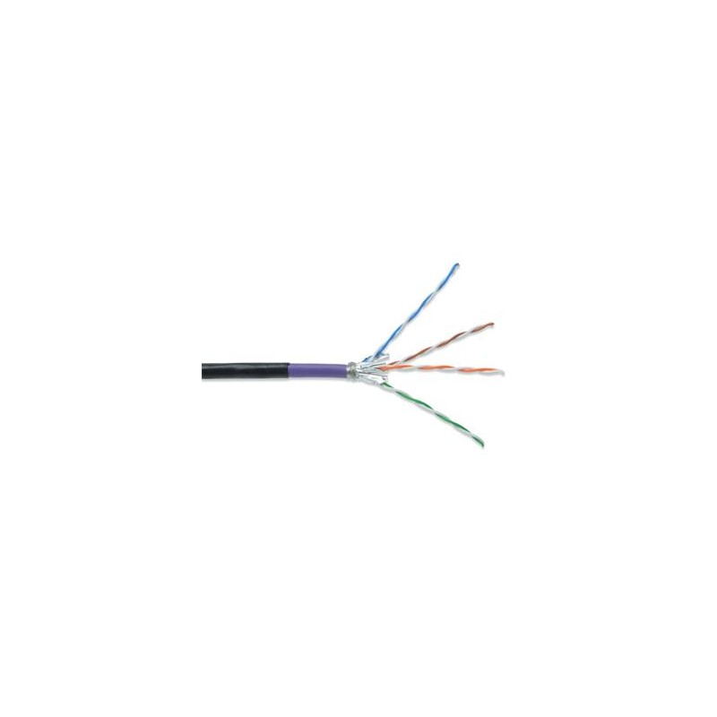 DIGITUS Professional CAT 7 S-FTP černý venkovní odolný kabel 100m DK1741VH10OD