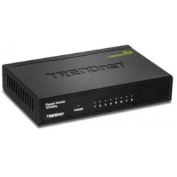 TRENDnet 8port Gigabit GREENnet Switch 10/100/1000 energeticky úsporný, kovový