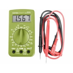 Extol Craft Digitální multimetr (U,I,R), měření do 250V/10A/2000kO, test baterií