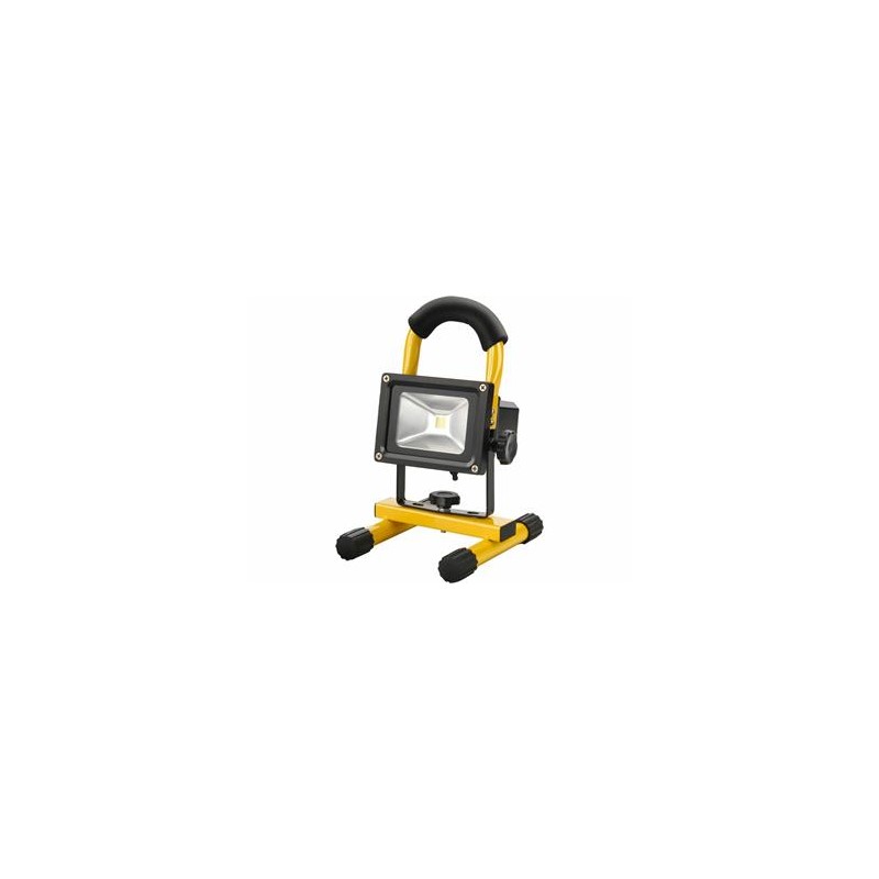 Extol LED reflektor, nabíjecí s podstavcem, 10W, 800lm, IP65, denní světlo