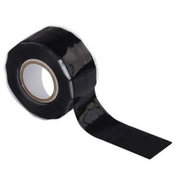 Izolační páska silikonová vulkanizační 25mm x 3m černá