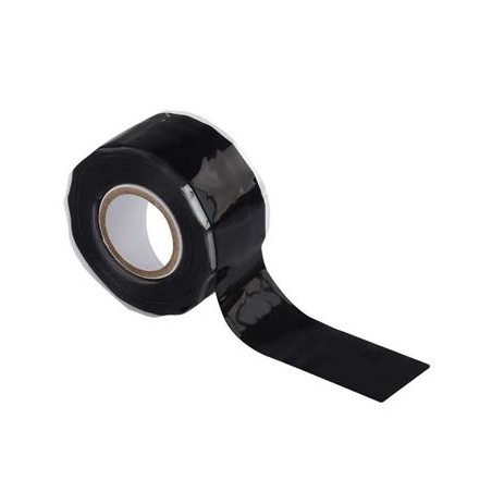 Izolační páska silikonová vulkanizační 25mm x 3m černá