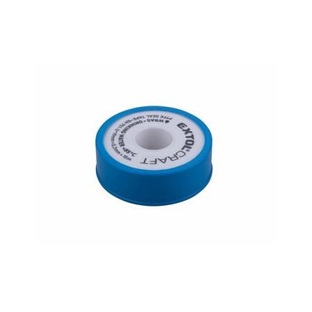 Extol Craft Izolační páska teflonová 19mm x 15m, bílá