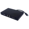 PremiumCord Převodník USB-C na RJ45, HDMI, VGA, USB3.0, SD,audio ,PD charge ku31dock01