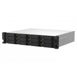 QNAP TS-1264U-RP-8G (4core 2,9GHz, 8GB RAM, 12x SATA, 2x 2,5GbE, 1x PCIe, 1x HDMI, 4x USB, 2x zdroj)