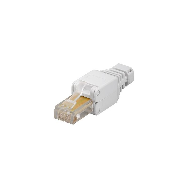 Konektor RJ45 8pinů Cat5e - montáž bez nástroje