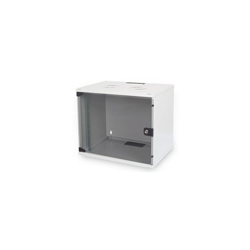 Digitus ECO-Line 12U 19” nástěnná skříň, šedá, hl.40cm,nesmontovaná