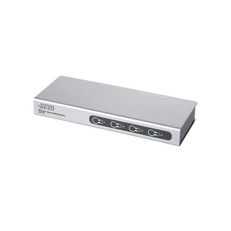 ATEN 4-port slim KVM PS/2 , včetně kabelů